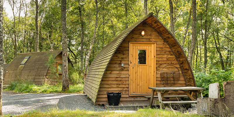 Log Cabin in the Woods