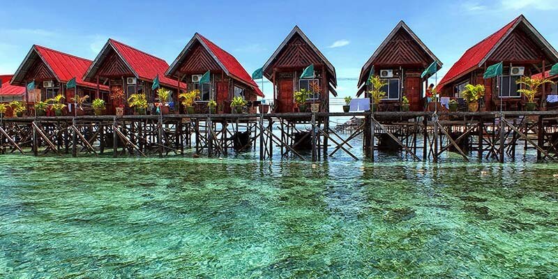 borneo huts