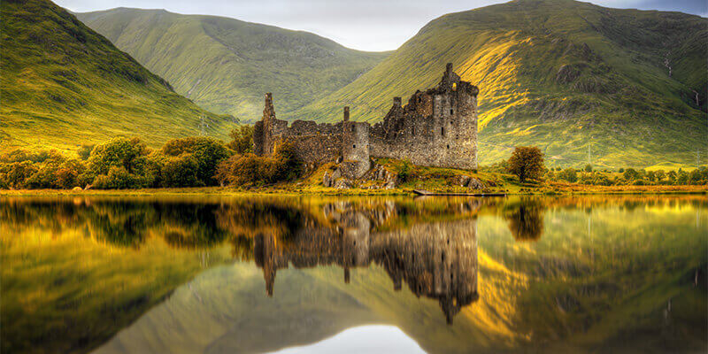 Scotland Castle Ruins