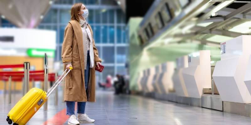 Woman At Airport